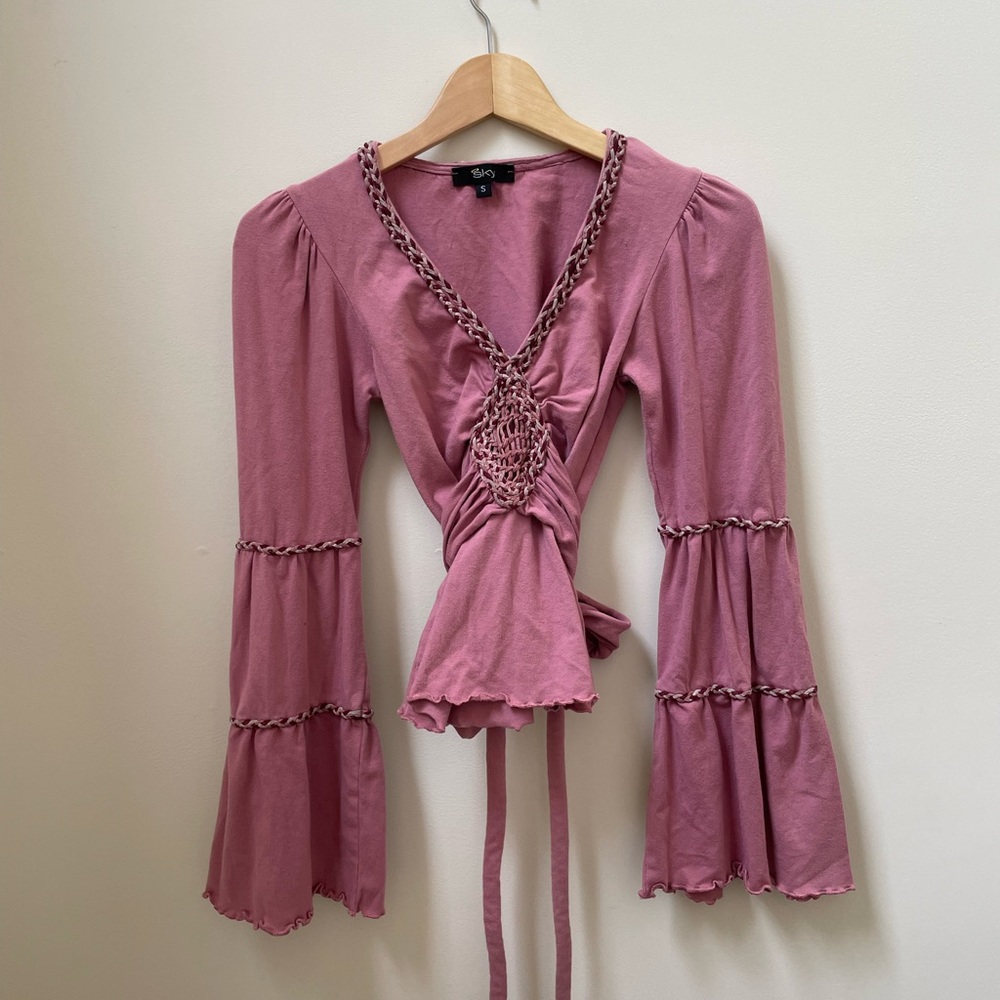 Unique jersey top